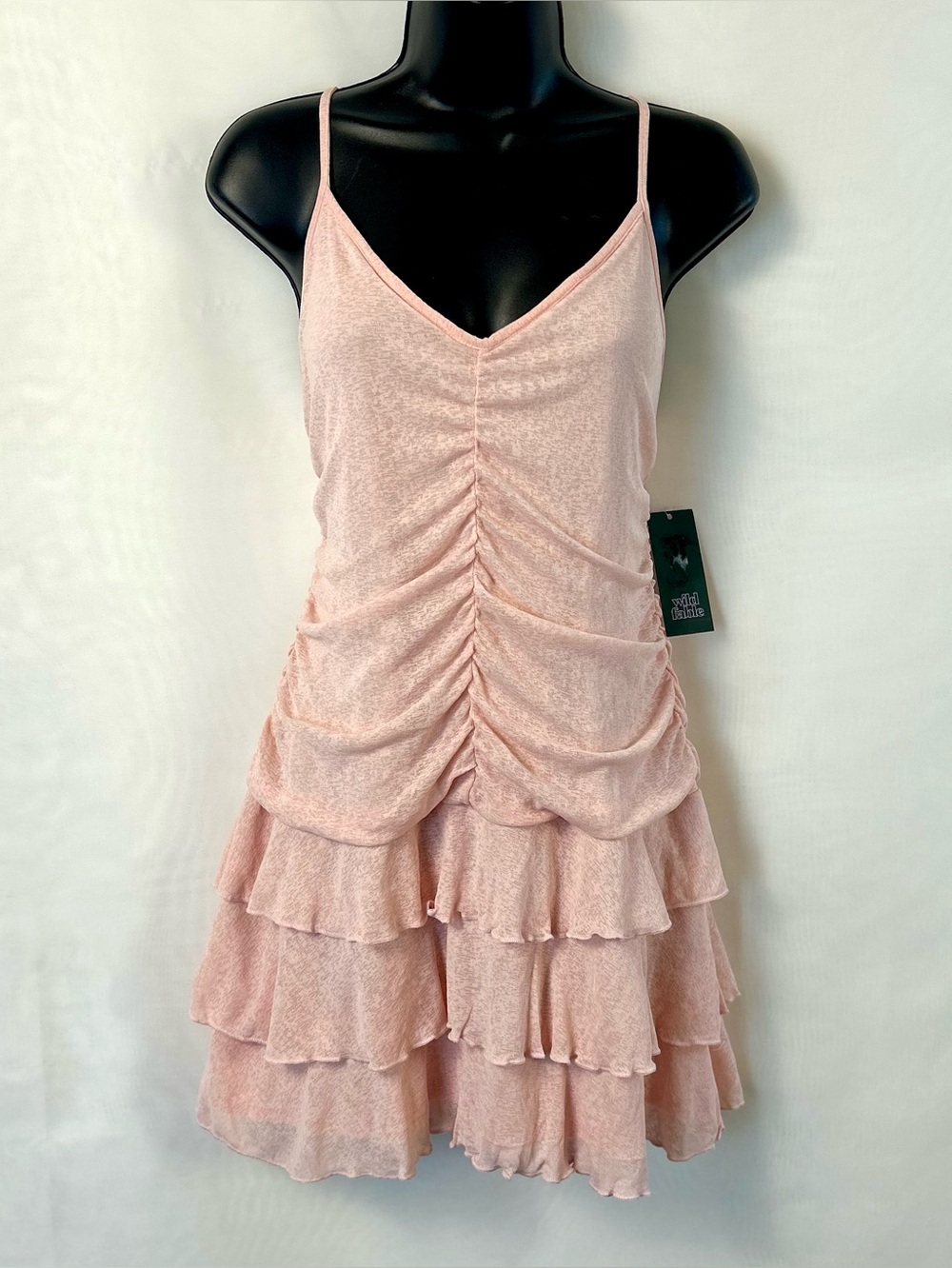 New Wild Fable Blush Pink Romantic Sleeveless Mini Dress / XL